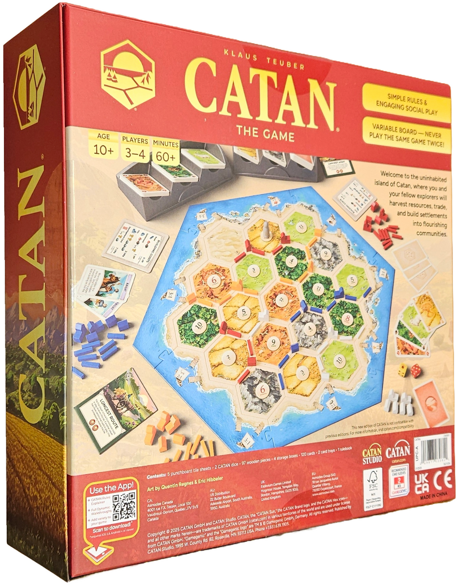 catan board game (6th edition)