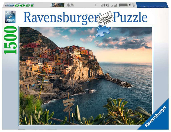 Ravensburger 16227 View of Cinque Terre, Italy 1500p Puzzle