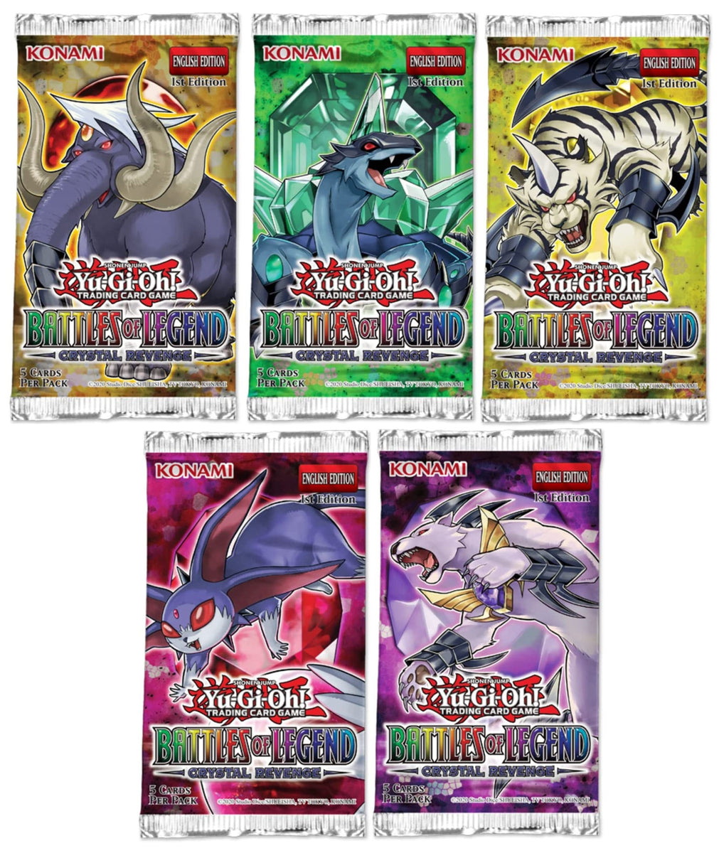 YU-GI-OH! Battles of Legend Crystal Revenge Booster Pack – Happy Go Lucky