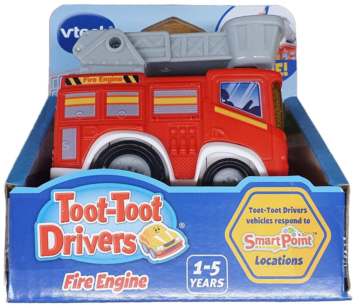 VTech Toot Toot Driver Vehicle: Fire Engine Happy Go Lucky VTech Toot Toot Driver Vehicle: Fire Engine Happy Go Lucky