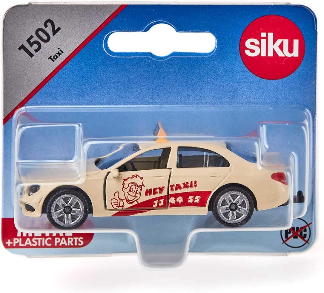 Siku 1502 1:87 TAXI - MERCEDES-BENZ E350 CDI – Happy Go Lucky