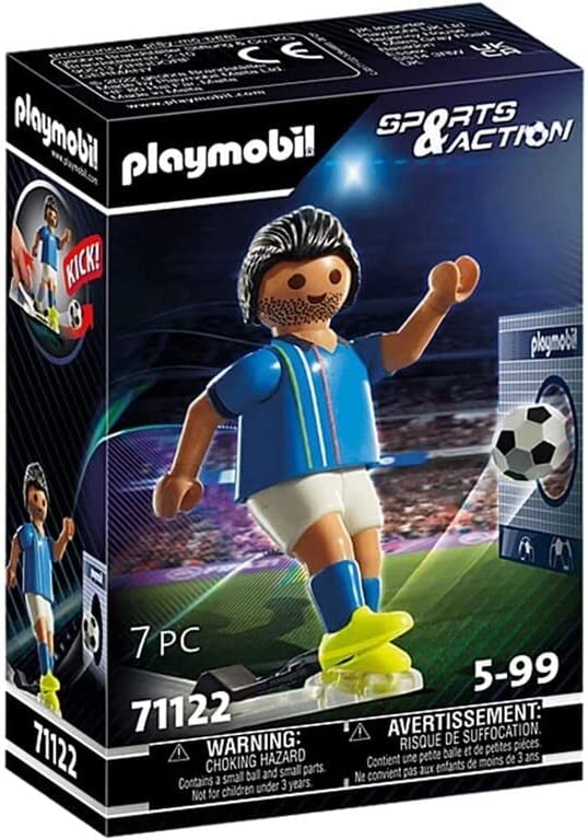 Playmobil 71122 Soccer Player Italy – Happy Go Lucky
