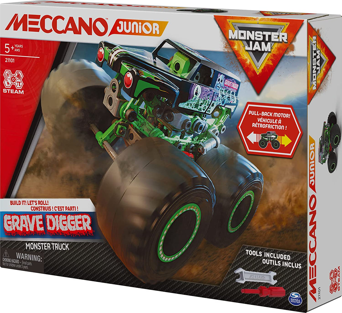 Meccano pullback 2024 race car