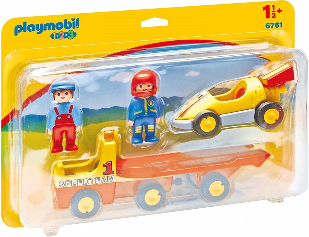 Playmobil 1.2.3: Push & Go Car