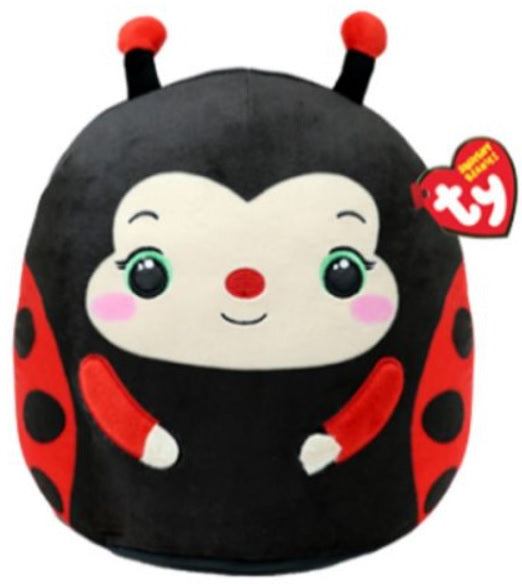 TY - SQUISH-A-BOO - 10" - Lucy Ladybird
