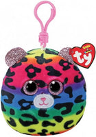 TY Dotty Leopard Cat - Squishy Beanies - KEY CLIP