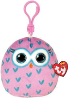 TY Winks Owl - Squishy Beanies - KEY CLIP