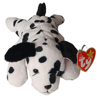 TY Dotty II Dalmatian Dog - Beanie Original Baby