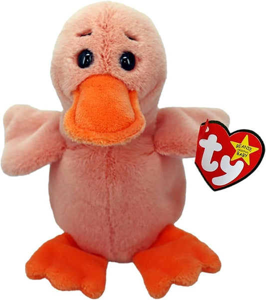 TY Quacker Jax Duck - Beanie Original Baby
