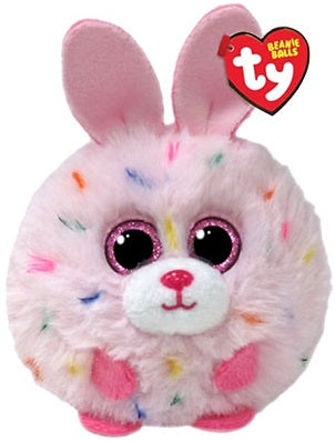 TY Strawberry Easter Bunny Rabbit - Beanie Balls