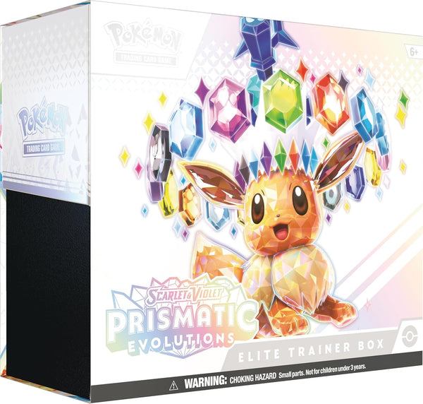 Pokémon Scarlet & Violet Prismatic Evolutions Elite Trainer Box