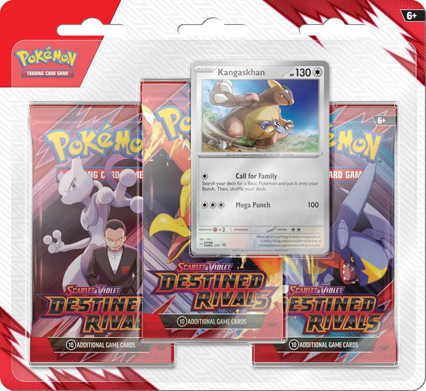 Pokémon Scarlet & Violet Destined Rivals 3-Pack  Blister