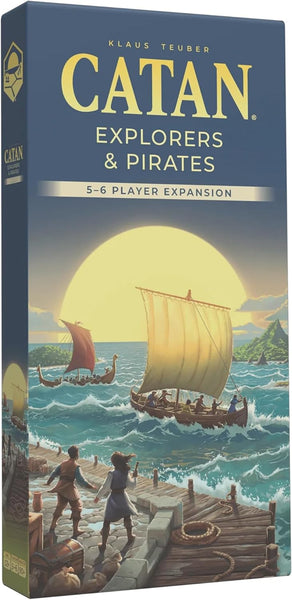 CATAN 6th Edition - Explorers & Pirates 5 - 6 Players Expansion