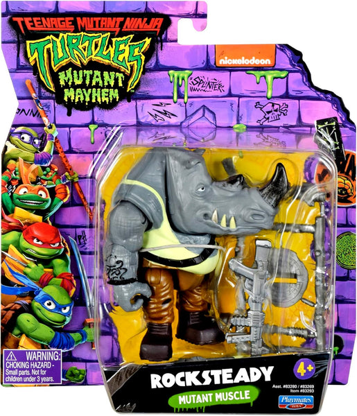 Teenage Mutant Ninja Turtles -  Mutant Mayhem Figure: Rocksteady