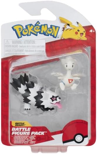Pokemon - Battle Figure - Galarian Zigzagoon & Togetic