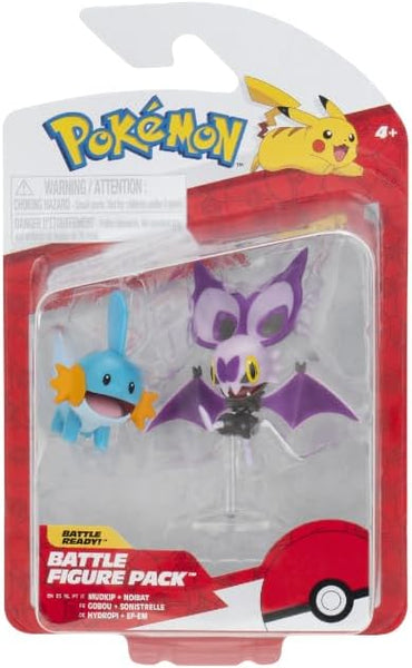 Pokemon - Battle Figure - Mudkip & Noibat