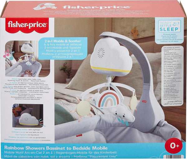 Fisher Price - Rainbow Showers Bassinet to Bedside Mobile