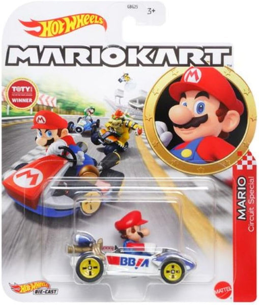 Hot Wheels Mario Kart Single Car: Mario Circuit Special