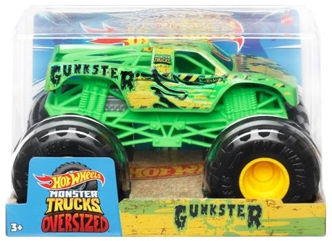 Monster Jam Official Monster Truck - Die-Cast Vehicle - 1:24 Scale - Gunkster