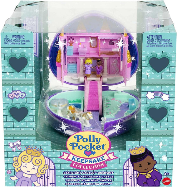 Polly Pocket HFJ64 Starlight Castle Compact