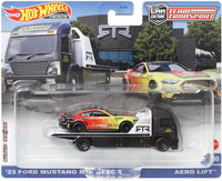 Hot Wheels Car Culture - Team Transport - # 50 '23 Ford Mustang RTR Spec 5 & Aero Lift