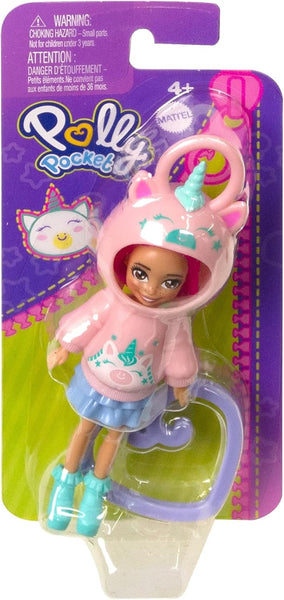 Polly Pocket HKW02 Hoodie Buddy Unicorn