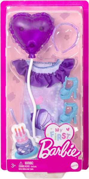Barbie Fashion Accessories MM58 - Purple Dress and Balloon
