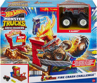 Hot Wheels - Monster Trucks - 5-AlarmFire Crash Challenge