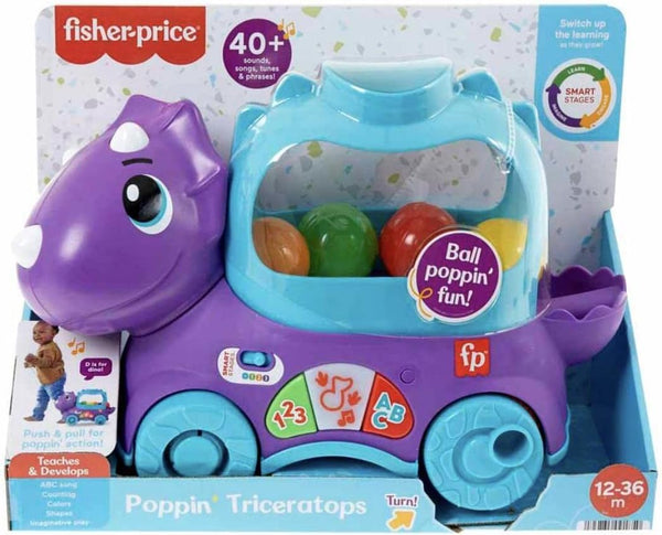 Fisher Price - Poppin' Triceratops