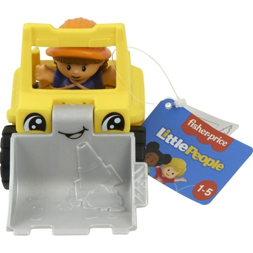 Fisher Price - Little People Small Vehicles - Bulldozer