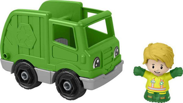 Fisher Price - Little People Small Vehicles - Recycling Truck