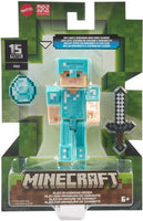 Minecraft Figure - Alex in Diamond Armor