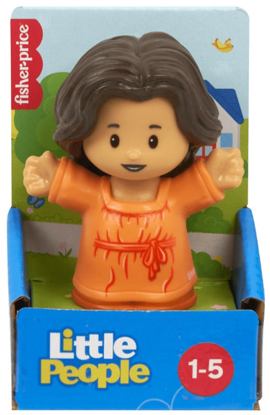 Fisher Price - Little People Figure - Lady In Orange Dress