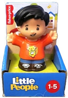 Fisher Price - Little People Figure - Boy In Orange Top
