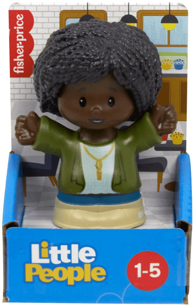 Fisher Price - Little People Figure - Lady In Green Jacket