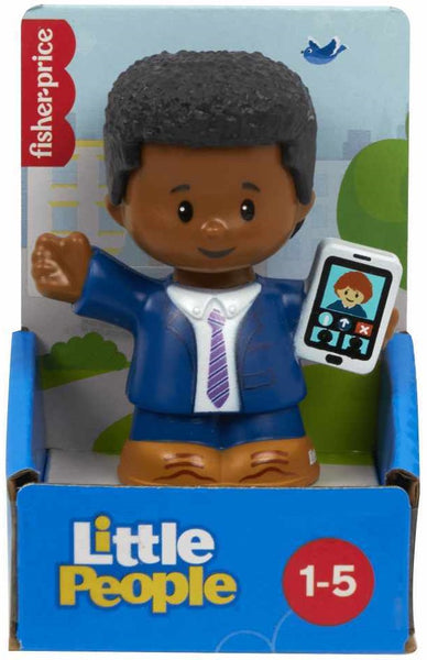 Fisher Price - Little People Figure - Man In Blue Suit