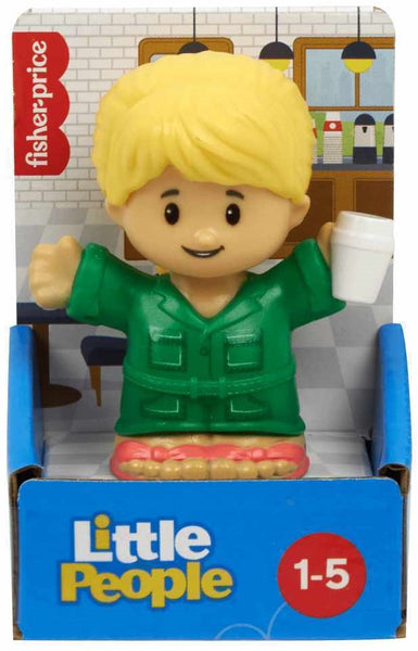 Fisher Price - Little People Figure - Mom In Green Suit