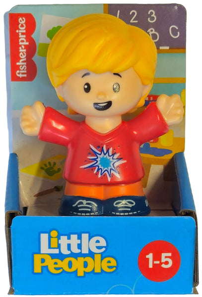 Fisher Price - Little People Figure - Boy In Red Top