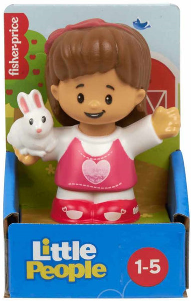 Fisher Price - Little People Figure - Girl In Pink Dress