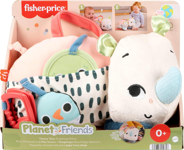 Fisher Price - Planet Friends - Tummy Time Roaming Rhino