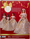 Barbie JBH95 Barbie Collectors 2025 Gold Holiday Doll with Evening Gown