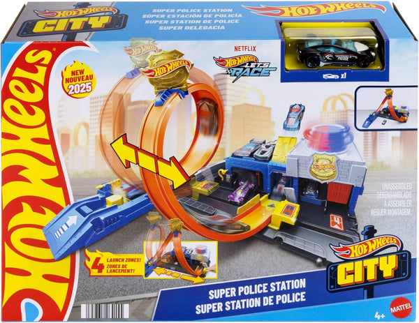 Hot Wheels - Let's Race - Super Police Station