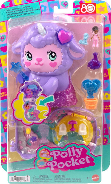 Polly Pocket JCB15 Pocket World Uni-Lamb Compact Play Set