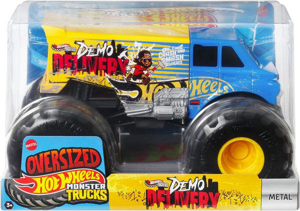 Monster Jam Official Monster Truck - Die-Cast Vehicle - 1:24 Scale -  Demo Delivery