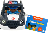 Fisher Price - Little People Small Vehicles - Police Car