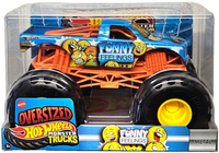 Monster Jam Official Monster Truck - Die-Cast Vehicle - 1:24 Scale - Funny Feelings