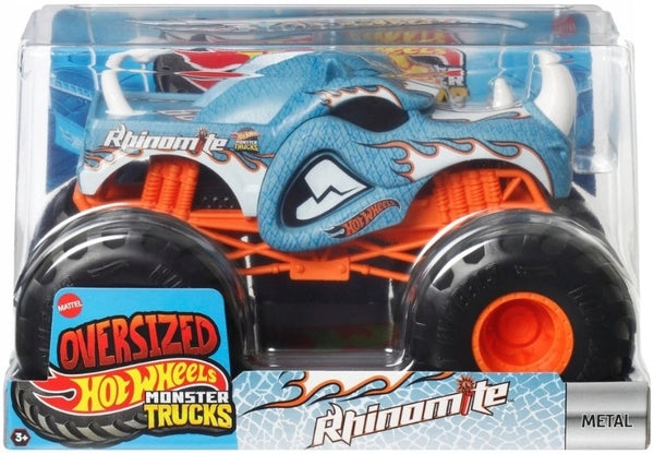 Monster Jam Official Monster Truck - Die-Cast Vehicle - 1:24 Scale - Rhinomite
