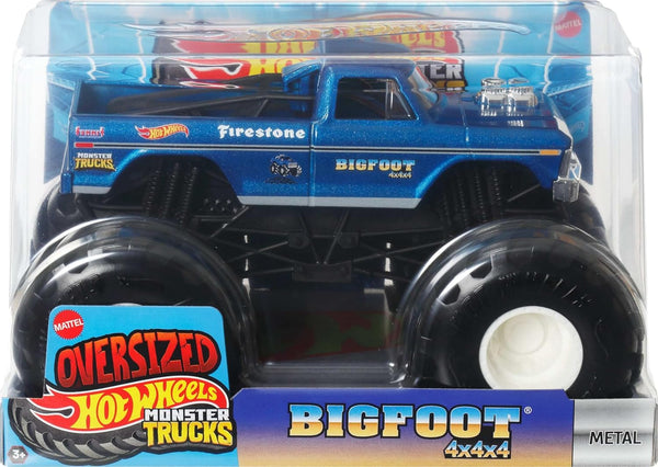 Monster Jam Official Monster Truck - Die-Cast Vehicle - 1:24 Scale -  Big Foot 4X4X4