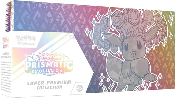 Pokémon Scarlet & Violet Prismatic Evolutions Super-Premium Collection