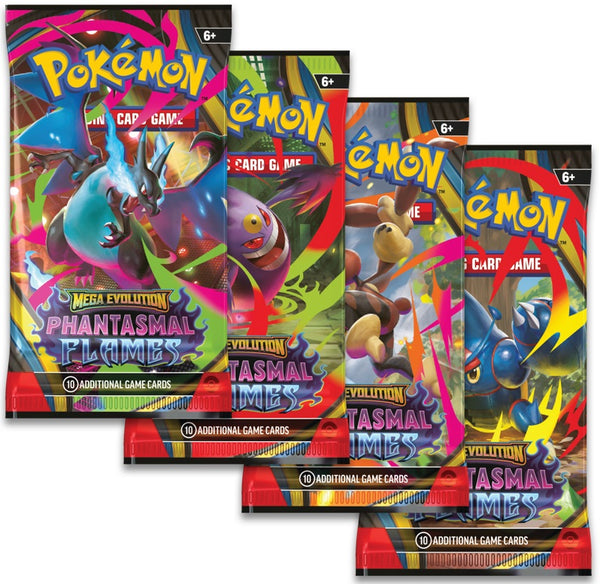 Pokémon Mega Evolution Phantasmal Flames - Booster Packet